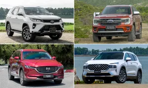 Doanh số ôtô gầm cao cỡ D tháng 7 - xe Mỹ bỏ xa xe Hàn, Nhật Doanh số ôtô gầm cao cỡ D tháng 7 - xe Mỹ bỏ xa xe Hàn, Nhật