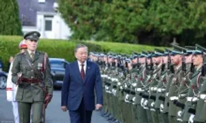 Lễ đón Tổng Bí thư, Chủ tịch nước Tô Lâm tại Ireland Lễ đón Tổng Bí thư, Chủ tịch nước Tô Lâm tại Ireland