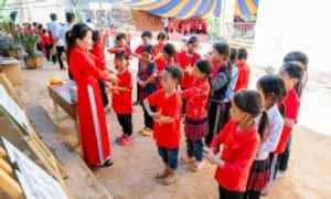 Học sinh vùng cao tham gia 'Ngày hội vệ sinh học đường' Học sinh vùng cao tham gia 'Ngày hội vệ sinh học đường'