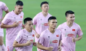 Đội tuyển hội quân, chờ đấu tập CLB Nam Định Đội tuyển hội quân, chờ đấu tập CLB Nam Định