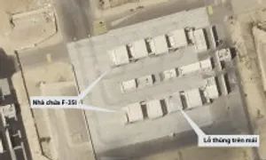 Căn cứ F-35 Israel 'trúng khoảng 40 tên lửa Iran' Căn cứ F-35 Israel 'trúng khoảng 40 tên lửa Iran'
