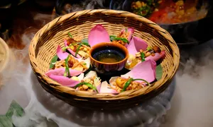 Món chay biến tấu trong nhà hàng Michelin ở TP HCM Món chay biến tấu trong nhà hàng Michelin ở TP HCM