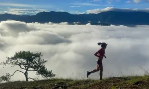 Nữ runner 'tay ngang' hai lần đại diện cho Việt Nam Nữ runner 'tay ngang' hai lần đại diện cho Việt Nam