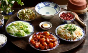 Mâm cơm dân dã mùa thu đông miền Bắc Mâm cơm dân dã mùa thu đông miền Bắc