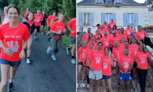 Cô dâu mời khách chạy 7 km vào ngày cưới Cô dâu mời khách chạy 7 km vào ngày cưới