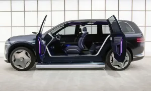 Mẫu xe mới của Genesis gặp trắc trở vì kiểu cửa mở ngược Mẫu xe mới của Genesis gặp trắc trở vì kiểu cửa mở ngược