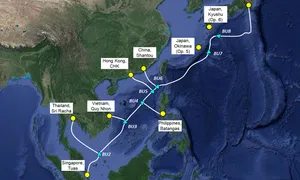 Tuyến cáp quang biển lớn nhất Việt Nam bắt đầu hoạt động Tuyến cáp quang biển lớn nhất Việt Nam bắt đầu hoạt động